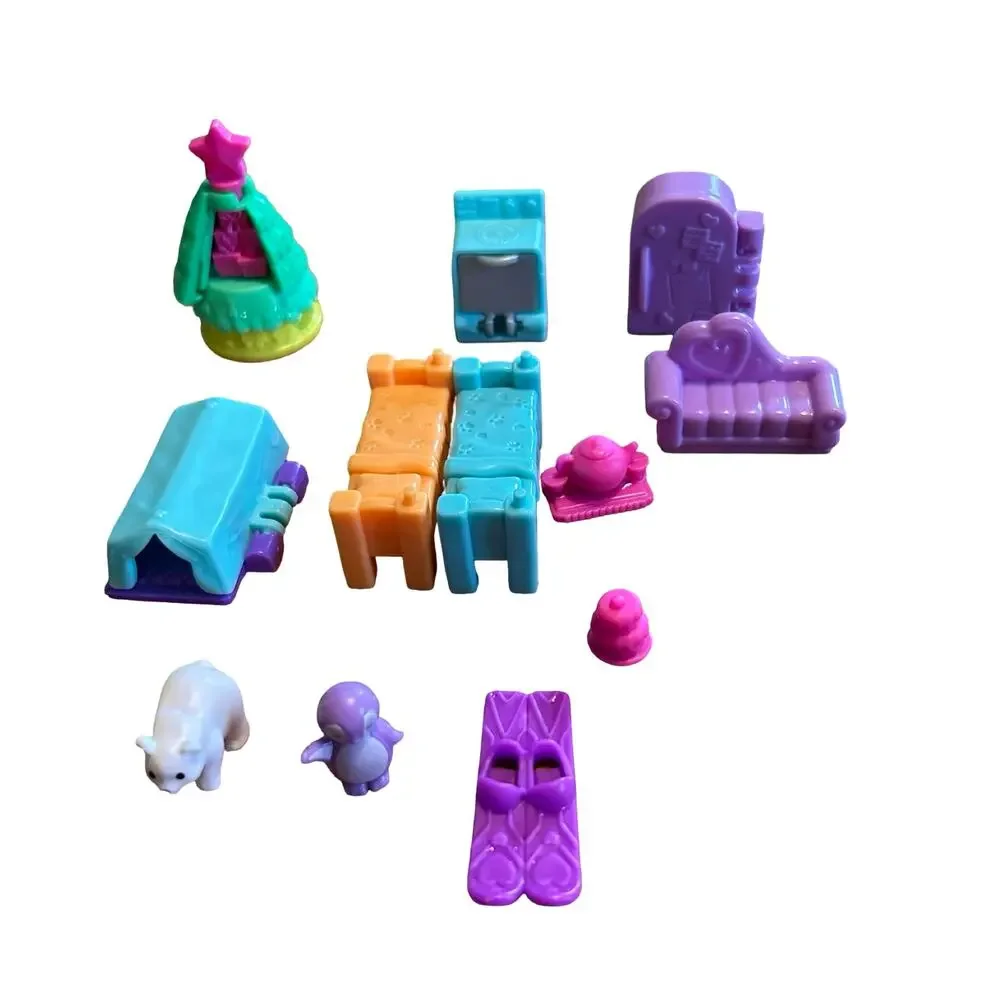 Polly Pocket Animals Furniture Accessories Tiny Places Advent Calendar Set